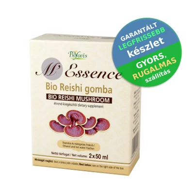 Bio Reishi gomba etanolos és meleg vizes kivonat (2 x 50ml)